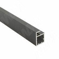 SECRET Профиль рамочный узкий, 19x27x9,4, черный, L-6100