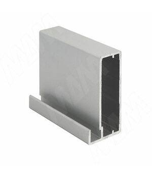 INTEGRO Профиль рамочный широкий, 45х20х8, серебро, L-6000