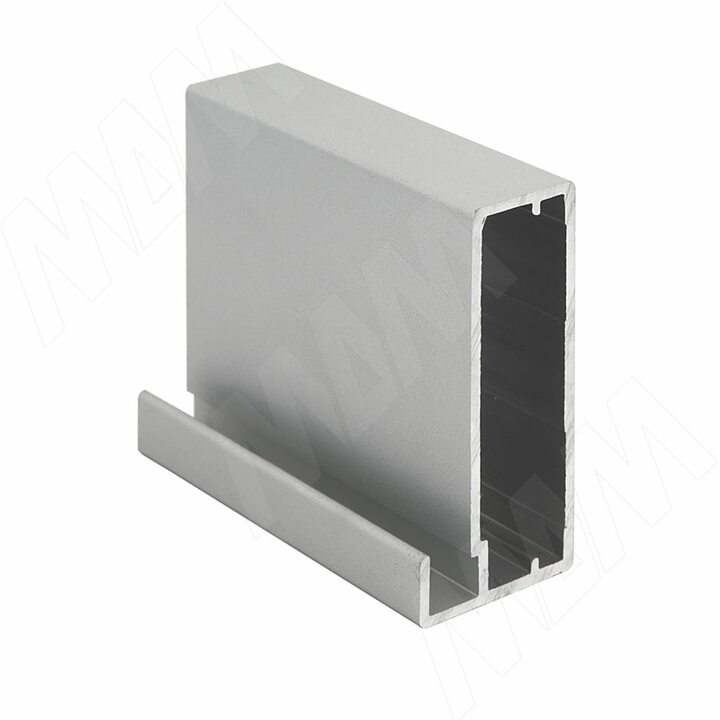 INTEGRO Профиль рамочный широкий, 45х20х8, серебро, L-6000