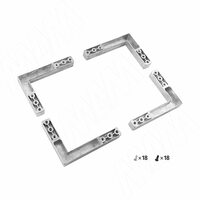 SECRET MAXI Комплект уголков для сборки рамочного профиля (4 больших)