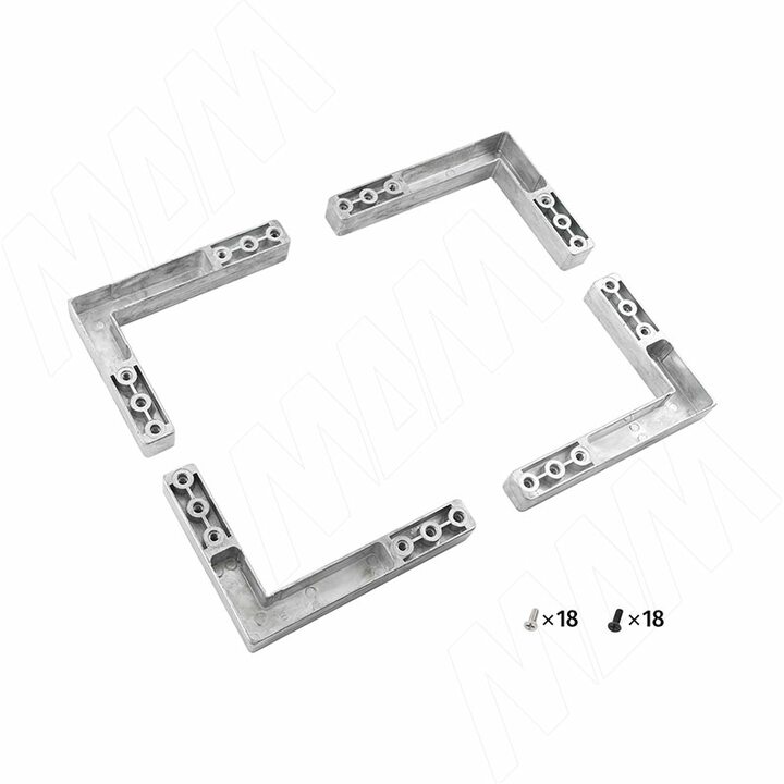 SECRET MAXI Комплект уголков для сборки рамочного профиля (4 больших)