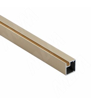 INTEGRO Профиль рамочный узкий, 19х20х19 мм, золото шлифованное, L-6000