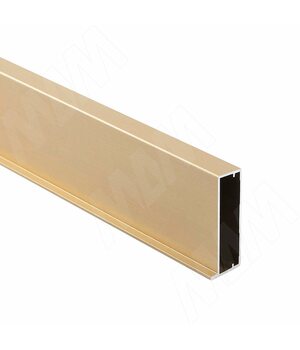 INTEGRO Профиль рамочный широкий, под наклейку, 45х19х1, золото брашированное, L-6000
