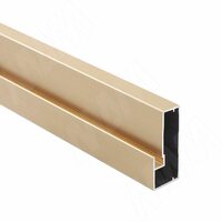 INTEGRO Профиль рамочный широкий, 45х20х20, золото брашированное, L-6000