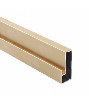 INTEGRO Профиль рамочный широкий, 45х20х20, золото брашированное, L-6000