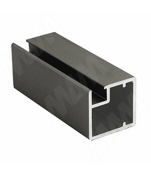 INTEGRO Профиль рамочный узкий, 19х20х19, бронза, L-6000