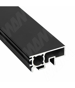 PS19 Вертик. профиль-ручка станд., черный, L-3000