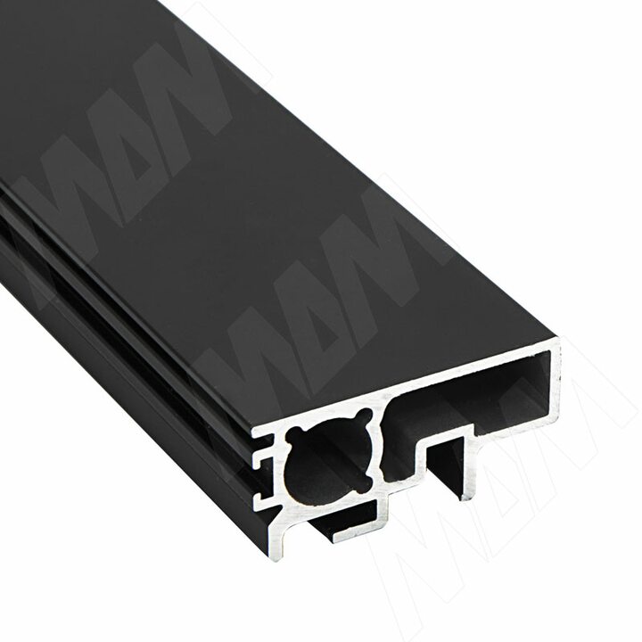 PS19 Вертик. профиль-ручка станд., черный, L-3000