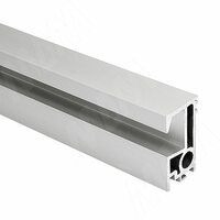 PS19.5 Вертик. профиль-ручка., серебро, L-3000