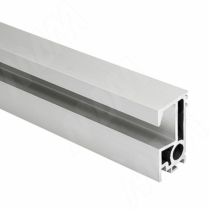 PS19.5 Вертик. профиль-ручка., серебро, L-3000