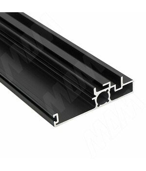 PS19 Вертик. профиль-ручка широк., черный, L-3000