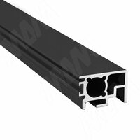 PS19 Вертик. профиль узкий, черный, L-6000