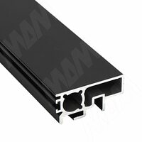 PS19 Вертик. профиль-ручка станд., черный, L-6000