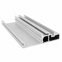 PS19 Вертик. профиль-ручка широк., серебро, L-6000