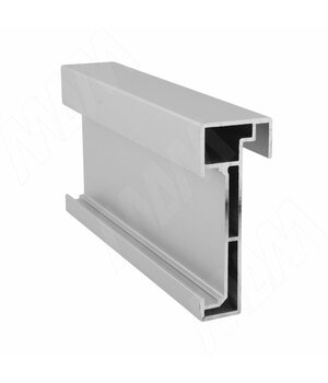 PS19 Горизонт. профиль верх/низ, серебро, L-6000