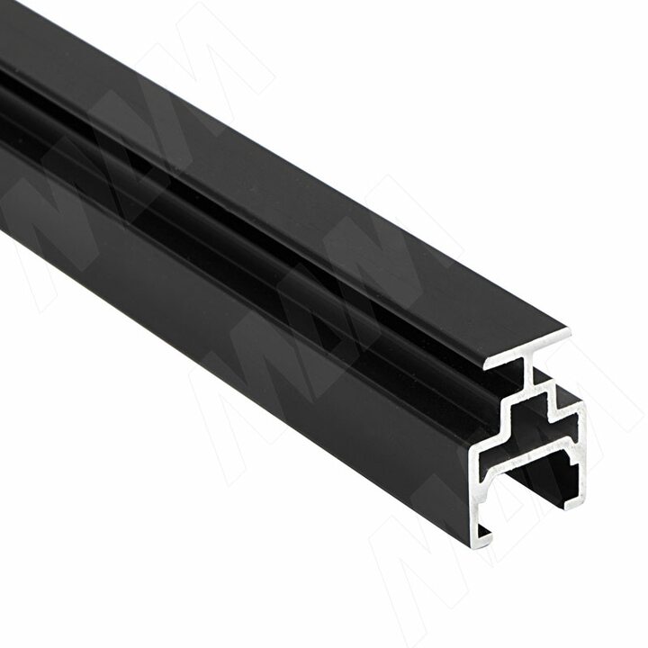 PS19 Поперечн. профиль видим., черный, L-3000