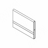 TRIOMAX поперечный разделитель для ящика 500 мм, серый металлик