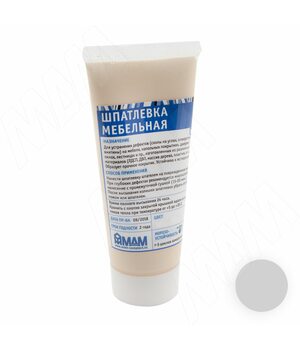 Шпатлевка мебельная, серый