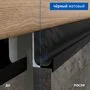 Штрих для металлических поверхностей, черный матовый