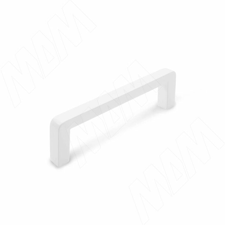 Ручка-скоба 96мм белый матовый