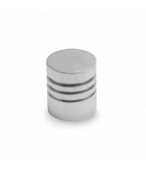 Ручка-кнопка D20мм хром матовый