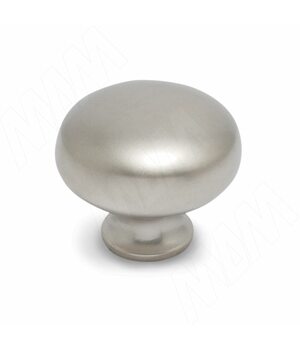 Ручка-кнопка D32мм никель матовый