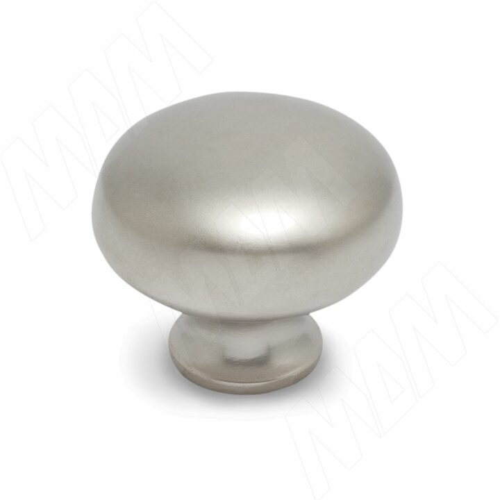 Ручка-кнопка D32мм никель матовый