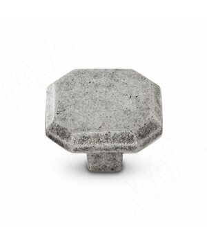 Ручка-кнопка серебро состаренное