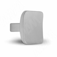 Ручка-кнопка хром матовый