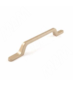 Ручка-скоба 128мм золото матовое