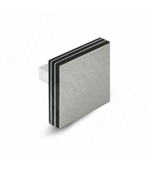 Ручка-кнопка 16мм металлик