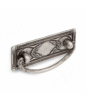 Ручка-скоба 64мм серебро состаренное