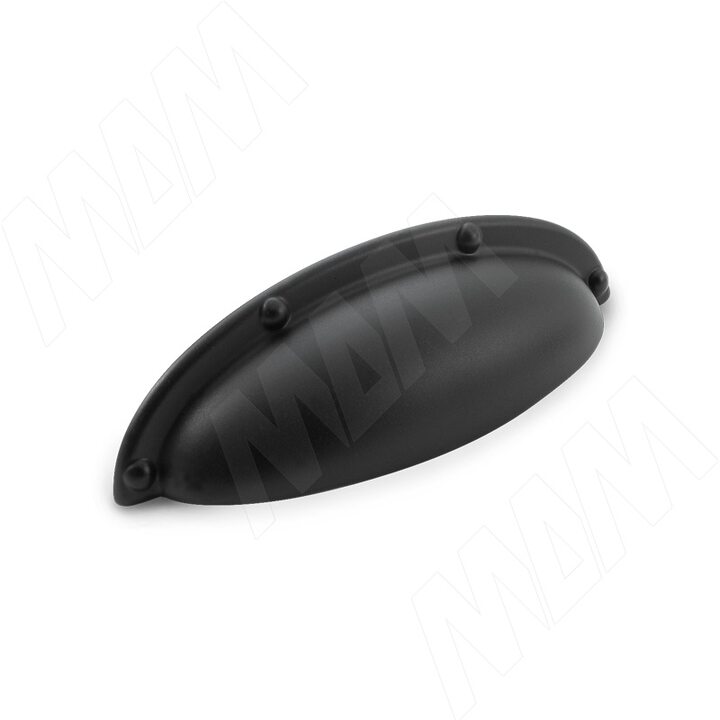 Ручка-раковина 64мм черный матовый