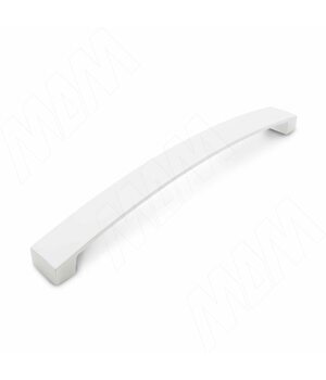 Ручка-скоба 192мм белый матовый