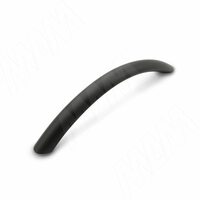 Ручка-скоба 128мм черный матовый