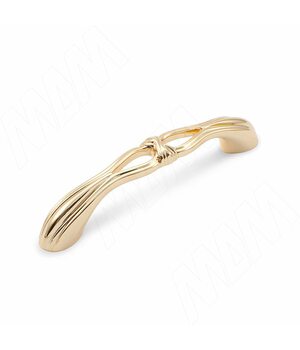 Ручка-скоба 96мм золото