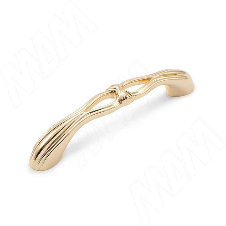 Ручка-скоба 96мм золото