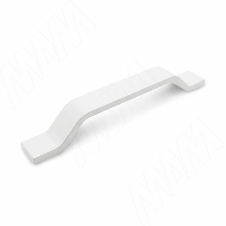 TOP Ручка-скоба 160мм белый матовый