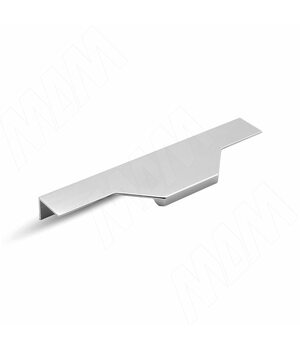 Профиль-ручка 200мм крепление саморезами алюминий полированный