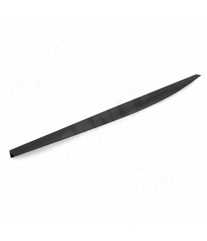 Профиль-ручка 896мм крепление саморезами черный матовый