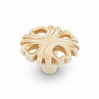 Ручка-кнопка cлоновая кость/золото винтаж