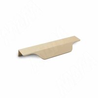 Профиль-ручка 150мм крепление саморезами золото матовое