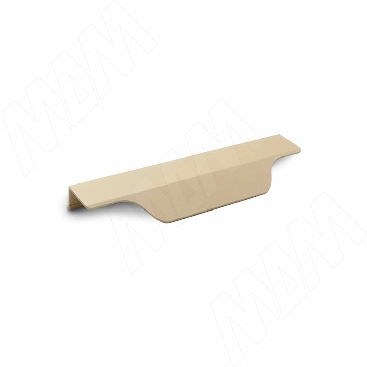 Профиль-ручка 150мм крепление саморезами золото матовое