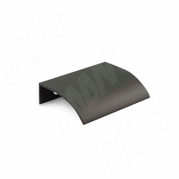 Профиль-ручка 32мм крепление саморезами черный матовый