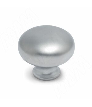 Ручка-кнопка D32мм хром матовый