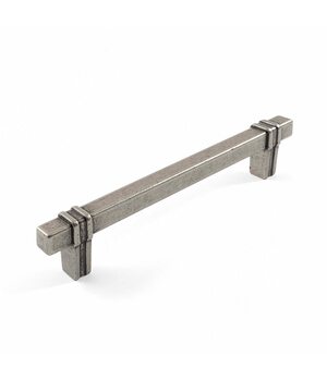 Ручка-скоба 128мм железо состаренное