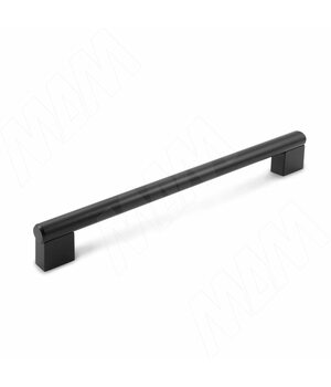 Ручка-рейлинг 192мм черный матовый