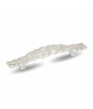 Ручка-скоба 96мм серебро Венецианское