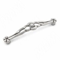 Ручка-скоба 128мм серебро состаренное