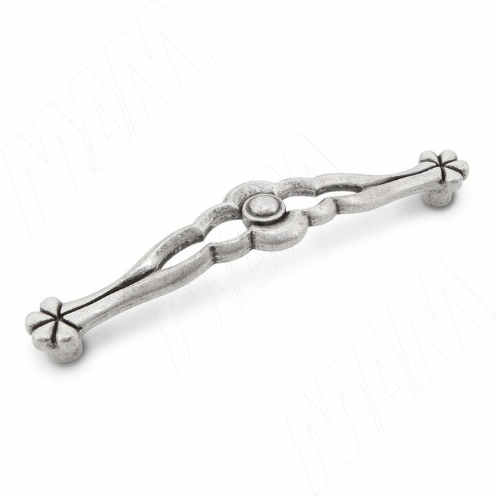 Ручка-скоба 128мм серебро состаренное